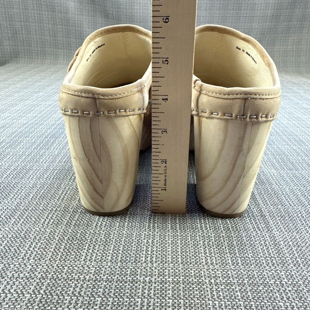 Dolce Vita Tan Mules with Braided Detail - Picture 7 of 9